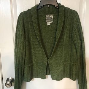 Green Curio Cardigan